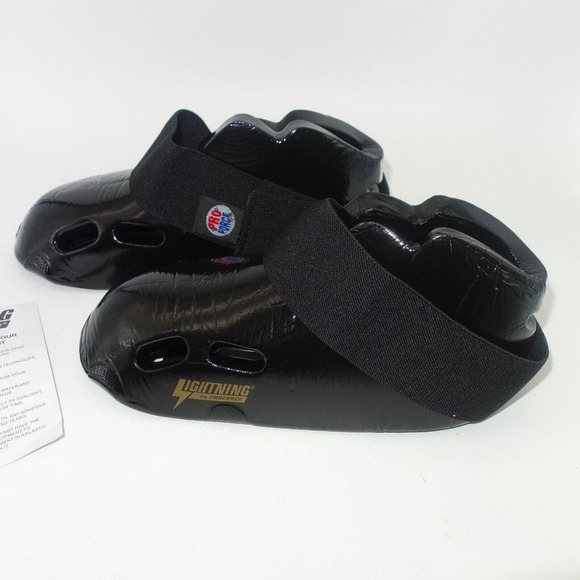 NEW ProForce Lightning Kicks BLACK Sparring Shoes Adult Medium 8-8. 5 - Picture 3 of 9